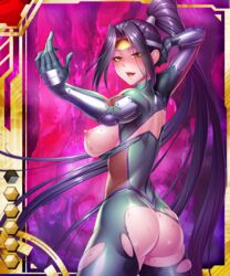 female long_hair taimanin_asagi_battle_arena taimanin_asagi_battle_arena_all_card_gallery yubashiri_ibuki zol