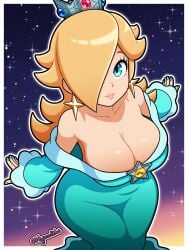 princess rosalina from super mario bros. by nyazuliart