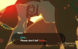 1boy 1boy1girl 1girls 3d animated bouncing_breasts breasts breath_of_the_wild female fish_girl interspecies light-skinned_male light_skin link link_(breath_of_the_wild) mipha monster_girl nintendo nipples official_style princess_mipha sable_serviette sex the_legend_of_zelda unseen_male_face zora