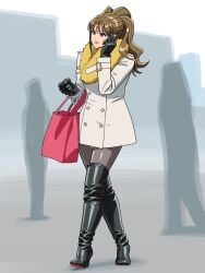 1female 1girls adult adult_female asian asian_female asian_girl black_boots boot_fetish boots brown_hair brown_hair_female clothes coat enkaboots fall_coat fashion fashionista female female_focus female_only fur_trim fur_trim_(clothing) fur_trimmed_coat gloves hadnbag handbag high_heel_boots high_heels knee_boots kneehigh_boots leather leather_boots leather_clothing leather_gloves long_legs not_porn original original_character original_characters pantyhose peacoat safe safe_for_work sfw stockings tall_boots thigh_boots thighhigh_boots thighhighs thighs tights winter_coat