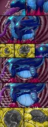absurd_res balls belly belly_expansion big_balls big_belly big_penis birth blue_body bodily_fluids claws cum cum_inside dragon dragons_preggo egg expansion female female_penetrated genital_fluids genitals glowing glowing_eyes hi_res hyper hyper_pregnancy impregnation male male/female male_penetrating male_penetrating_female markings mythological_creature mythological_scalie mythology nikostargazer nude open_mouth oviposition ovipositor penetration penile penile_penetration penis penis_in_vagina pregnant pussy scalie sex solo tail teeth tentacle text tongue vaginal_penetration vulva wings