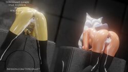 2girls 3d abs ahsoka_tano alien alien_girl arms_behind_back ass ass_focus barriss_offee big_ass big_breasts big_butt big_thighs bimbo_body blender blender_(software) blender_cycles bondage bondage_gear breasts club cuffs cum cum_drip cum_in_ass cum_in_pussy cum_inside cum_on_body cumshot female female_only femsub handcuffs lingerie lingerie_only multiple_girls multiple_subs naked neckwear nipples nude pierced_nipples piercing pussy slave slavegirl star_wars stomach submissive submissive_female typiconart walking wrist_cuffs