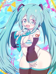 hatsune miku from vocaloid by squidime