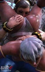 10:16 2girls 3d 3d_(artwork) 4k ass chun-li dirty dirty_face dirty_skin elena_(street_fighter) female female_focus females females_only hand_on_ass licking licking_pussy looking_pleasured medium_hair outdoors panties patreon patreon_username pussy pussy_licking roosterart street_fighter video_game video_game_character video_game_franchise white_hair yuri