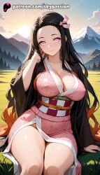 kamado nezuko from demon slayer by skypassion