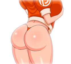 1girls akiranime animated areolae bouncing_ass bouncing_breasts cameltoe cleavage curvy erect_nipples exposed_breasts female female_focus female_only flashing flashing_breasts green_eyes huge_areolae huge_ass huge_breasts large_areolae medium_hair no_bra orange_hair orange_jacket original original_character p-chan_(akiranime) panties patreon_logo puffy_nipples red_hair seductive shaking_butt short_hair smile smiling_at_viewer solo solo_female thick_thighs thong voluptuous wide_hips