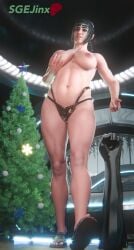 1girls 3d baldur's_gate baldur's_gate_3 baubles bedroom bikini black_dildo blender blender_(software) busty busty_female christmas christmas_tree dildo elf_ears female female_only fist fist_dildo half_elf hand_on_breast high_resolution highres legs light-skinned_female light_skin lighting looking_at_viewer midriff midriff_showing navel partially_nude patreon patreon_username perfect_body pointing pointing_at_viewer ponytail queen_of_spades sandals sci-fi sgejinx_(artist) shadowheart shadowheart_(baldur's_gate) smirk solo solo_focus spade teeth teeth_clenched teeth_showing topless topless_female twitter_username underwear winter