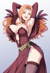 ai_generated arms_behind_head cornelia_arnim fire_emblem fire_emblem:_three_houses hip_sway