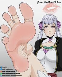 noelle silva from black clover by feetartist