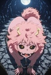 ashido mina from boku no hero academia by spardai (artist)
