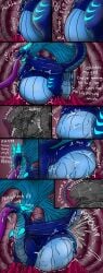 absurd_res balls belly belly_expansion big_balls big_belly big_penis birth blue_body bodily_fluids claws cum cum_inside dragon dragons_preggo egg expansion female female_penetrated feral genital_fluids genitals glowing glowing_eyes hi_res hyper hyper_pregnancy live_birth male markings mythological_creature mythological_scalie mythology nikostargazer nude open_mouth penetration penile penile_penetration penis penis_in_vagina pregnant pussy scalie sex solo tail teeth tentacle text tongue vaginal_penetration vulva water_breaking wings