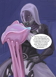 alien_girl artist_request censored english_text hanar masked_female mass_effect quarian tali'zorah_nar_rayya