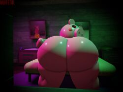 1girls 3d aged_up big_ass big_butt female female_focus female_only huge_ass infected_(piggy) muitetul naked penny_(piggy) pig piggy_(game) roblox solo