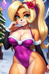 ai_generated bandicoot bikini coco coco_bandicoot lenceria pose seductive sex