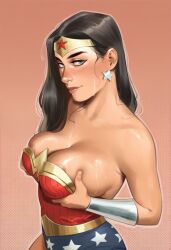 diana of themyscira from dc by phophopho