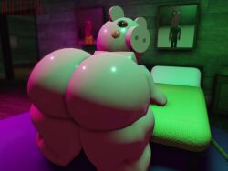 1girls 3d aged_up animated big_ass big_breasts female female_focus female_only infected_(piggy) muitetul naked penny_(piggy) pig piggy_(game) shaking_ass solo tagme video