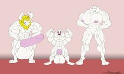 2017 abs asgore_dreemurr asriel_dreemurr balls bear biceps big_balls big_breasts big_muscles big_penis blonde_hair boss_monster breasts caprine family fangs father flexing fur goat hair horn huge_balls hyper hyper_balls hyper_muscles hyper_penis invalid_tag looking_at_viewer male male_only mammal mature_female mature_male mimic12455 mother muscular muscular_female muscular_male navel nipples nude open_mouth parent pecs penis pussy smile son toriel undertale video_games white_fur