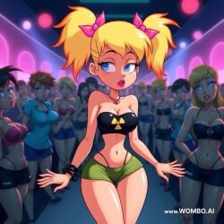 after_transformation ai_generated jenny_test johnny_test johnny_test_(series) mtf_transformation nightclub rule_63 twintails