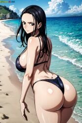 ai_generated bikini female female_only nico_robin one_piece rusher_ai_art