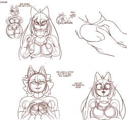 big_breasts breasts dewwy(dewwydartz) dewwydarts dewwydartz female fortnite furry highwire_(fortnite) huge_breasts meow_skulls_(fortnite) pack_leader_highwire thick_thighs wide_hips