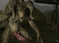 deathclaw from fallout by averyhyena