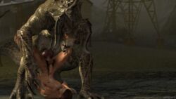 deathclaw from fallout by averyhyena