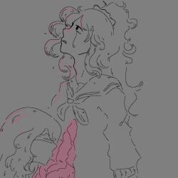 asahina_mafuyu asahina_mafuyu's_mother blindfold blood cannibal cannibalism experimental incest incest_(lore) mother_and_daughter npdd organs project_sekai self_upload sketch yuri