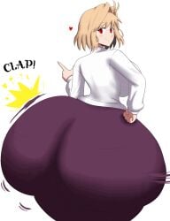 1girls animated arcueid_brunestud ass ass_bigger_than_head ass_bigger_than_torso ass_clapping big_ass big_breasts blonde_hair bottom_heavy breasts bubble_butt clapping_cheeks dat_ass fat_ass female female_only huge_ass hyper hyper_ass imstupid13 large_ass massive_ass melty_blood red_eyes solo thick_ass thick_thighs thunder_thighs transparent_background tsukihime type-moon vampire vampire_girl wide_hips