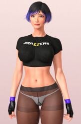 athletic_female brazzers breasts female female_only navel reina_mishima tekken tekken_8 thick_thighs titanms