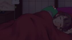 barefoot brown_hair closed_eyes cum_drip cum_in_pussy feet gameplay incest night_attack_on_little_sis! pajamas pussy rape rayn(dev) sleeping soles tagme toes video video_games