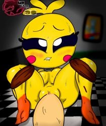 toy chica (fnaf) from five nights at freddy's by mrblackcat901