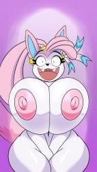 1girls anthro blush breasts breasts_bigger_than_head crazy_eyes creatures_(company) female female_only game_freak generation_6_pokemon hyper_breasts nintendo pok&eacute;mon_(species) pokemon pokemon_(species) pokemon_xy seii3 seiiartworks sylveon