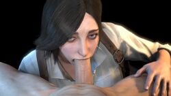 3d animated blowjob female juli_kidman looking_at_viewer pov sfm skeletron27 sound source_filmmaker tagme the_evil_within the_evil_within_2 video