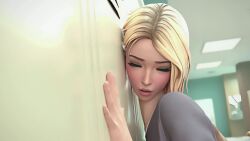 1boy 1girl 1girls creampie cum cum_in_pussy cum_inside from_behind gwen_stacy spider-man_(series) tagme video