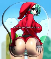 shy gal from mario (series) by madkaiser