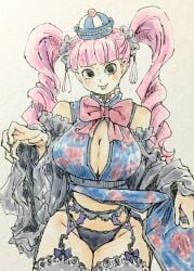 female female_only garter_belt garter_straps large_breasts one_piece panties perona puipui tagme thighhighs thighs