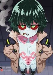 ai_generated cyberpunk:_edgerunners cyberpunk_2077 femboy fusion izuku_midoriya my_hero_academia rebecca_(edgerunners) spm2000 tagme