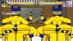 android_21 animal_crossing animated ankha ankha_(animal_crossing) anus artist_request big_balls big_penis breasts dragon_ball futa_on_female futanari m.u.g.e.n mating_press nipples sound tagme video