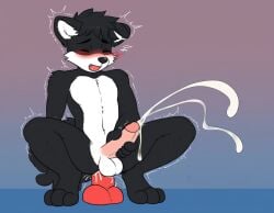 anal anthro cum furry_gay gay gay_male prostate_orgasm riding_dildo theatarygame