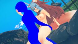 1boy 1girls 3d 3d_animation 3d_model animated areola areolae big_breasts blush breasts brown_hair completely_nude day exhibitionism keiramevt latam_virtual_youtuber long_hair multicolored_hair nipples nude_female nude_male oneeshi open_legs outdoors public public_nudity public_sex sex shai_zoe shaizoe_ sky_blue_hair tagme thighs vaginal_penetration video virtual_youtuber vtuber vtuberfanart