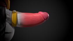 3d_(artwork) accessory anthro balls blender_(artwork) close-up cock_ring digital_media_(artwork) epic_games erection felid feline fortnite fur genital_shot genitals hi_res humanoid_genitalia humanoid_penis jewelry male mammal nude oscar_(fortnite) pantherine pawmakelove penis penis_accessory penis_jewelry penis_shot side_view solo tiger