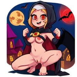 ai_generated arabian female halloween hijab muslim nude solo