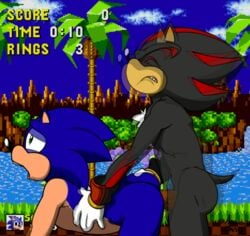 anal ancient-onyx animated ass_grab bent_over black_fur blinking blue_fur brown_balls brown_penis chest_tuft closed_eyes doggy_style furry gay gay_sex green_hill_zone grimace hedgehog male mammal red_eyelashes ringlets sega shadow_the_hedgehog sidesack sideview sonic_(series) sonic_1 sonic_team sonic_the_hedgehog sonic_the_hedgehog_(series) straining striped_fur torso_grab yaoi yellow_skin