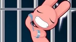 anthro bunny_maloney bunny_maloney_(character) canonical_scene furry poss prison prisoner rabbit rabbit_boy screencap screenshot tagme