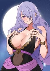 breasts camilla_(fire_emblem) female female_only fire_emblem fire_emblem_fates hair_over_one_eye ihsnet nintendo solo