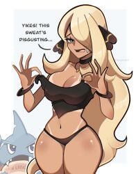 cynthia (pokemon) from nintendo by touyarokii