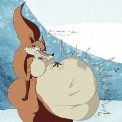 absurd_res anthro anthro_pred ass belly belly_slap big_belly big_breasts big_butt blue_eyes blue_sky_studios breasts brown_body brown_fur fangs fatal_vore female female_pred fur furry grin hi_res huge_belly huge_butt human_prey hyper hyper_belly hyper_butt hyper_thighs ice_age_(series) mammal multicolored_body multicolored_fur multiple_prey rodent saber-toothed_squirrel scratte_(ice_age) slap smile somethingsomething2077 tail teeth thick_thighs unwilling_prey vore vore_belly weight_gain