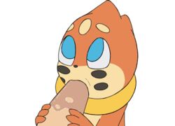 007delta 2017 3_fingers ambiguous_gender animated anthro black_fur black_nose blue_eyes buizel duo erection fellatio fur hand_on_penis handjob humanoid_penis looking_up male male/ambiguous mammal multicolored_fur mustelid nintendo nude oral orange_fur penis pokemon saliva sex simple_background solo_focus tan_fur video_games white_background