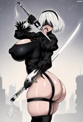 2b (nier:automata) from nier: automata by whorx