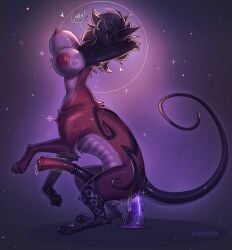 anal anal_masturbation anal_sex animal_genitalia animal_penis anthro big_breasts big_penis black_hair black_pawpads bodily_fluids bouncing_breasts breasts canid canid_taur canine canine_taur dildo dildo_in_ass dildo_insertion dildo_sitting equine_genitalia equine_penis feet futanari genital_fluids genitals gynomorph gynomorph_penetrated gynomorph_taur hair hi_res huge_breasts intersex intersex_penetrated intersex_taur mammal mammal_taur masturbation medial_ring multi_nipple nipples object_in_ass pawpads penetration penis precum quadruped sex_toy sex_toy_in_ass sex_toy_insertion side_view solo taur tlt_echelon
